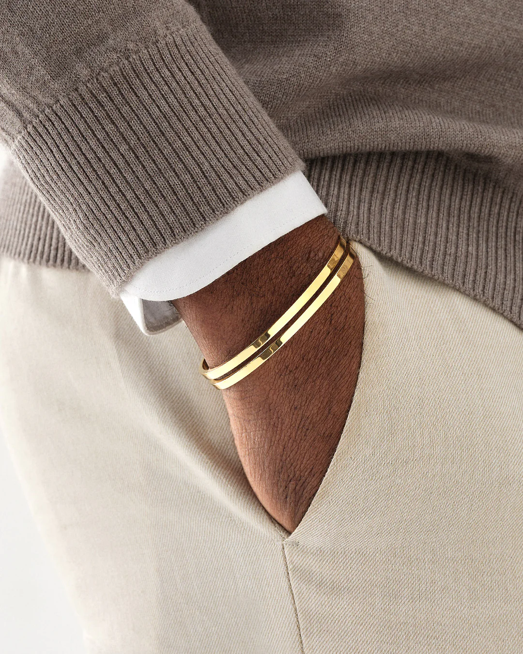 Dual Bangle Polished - Image 6