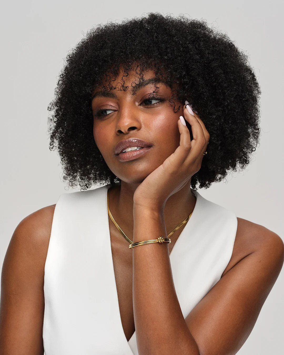 Dual Knot Bangle Polished - Image 4