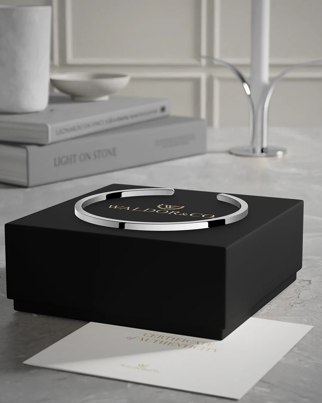 Square Bangle Polished - Image 3