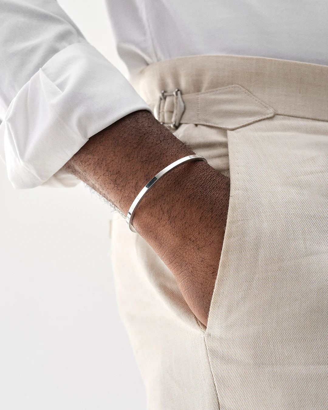 Square Bangle Polished - Image 7