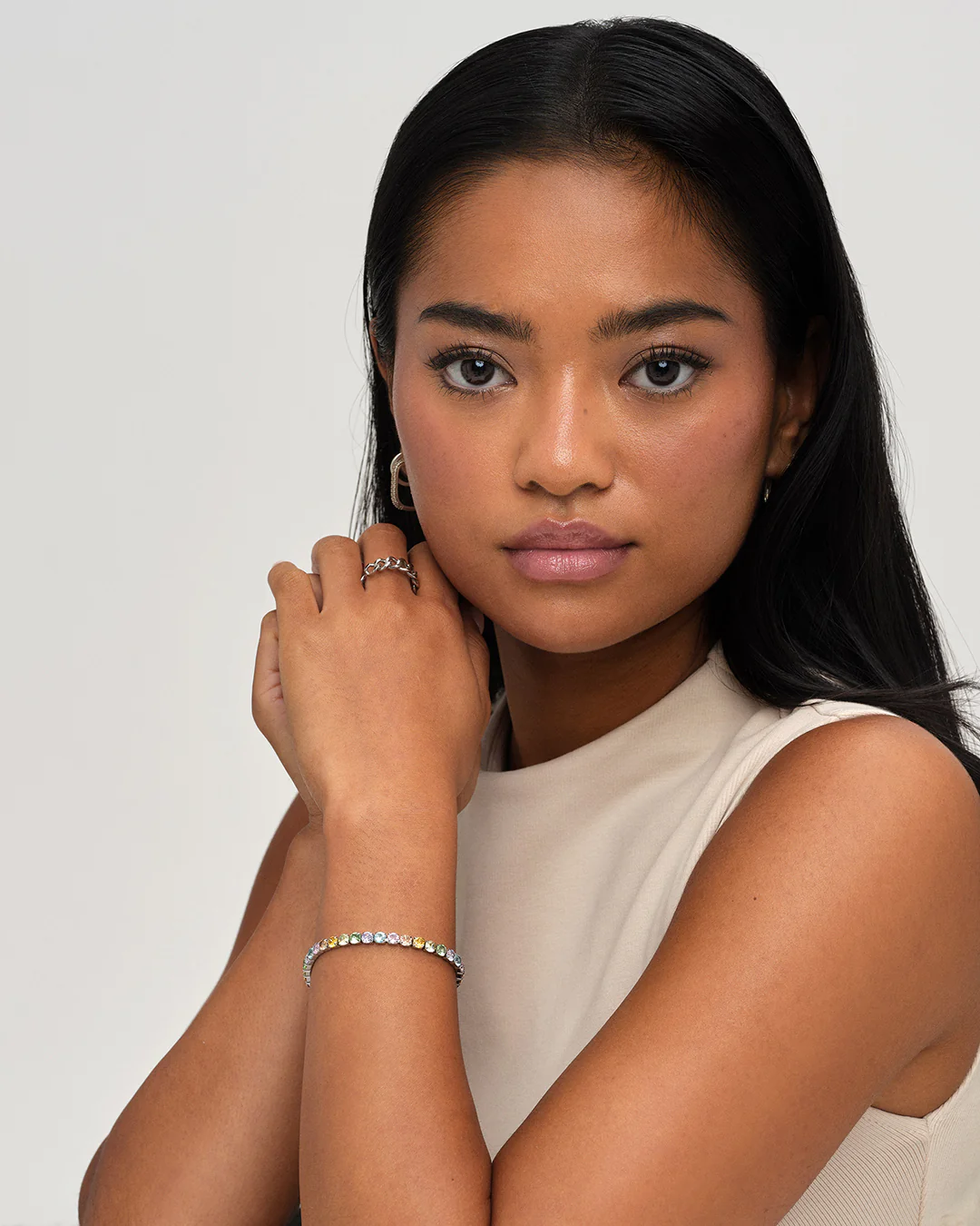 Tennis Rainbow Chain Polished - Image 4