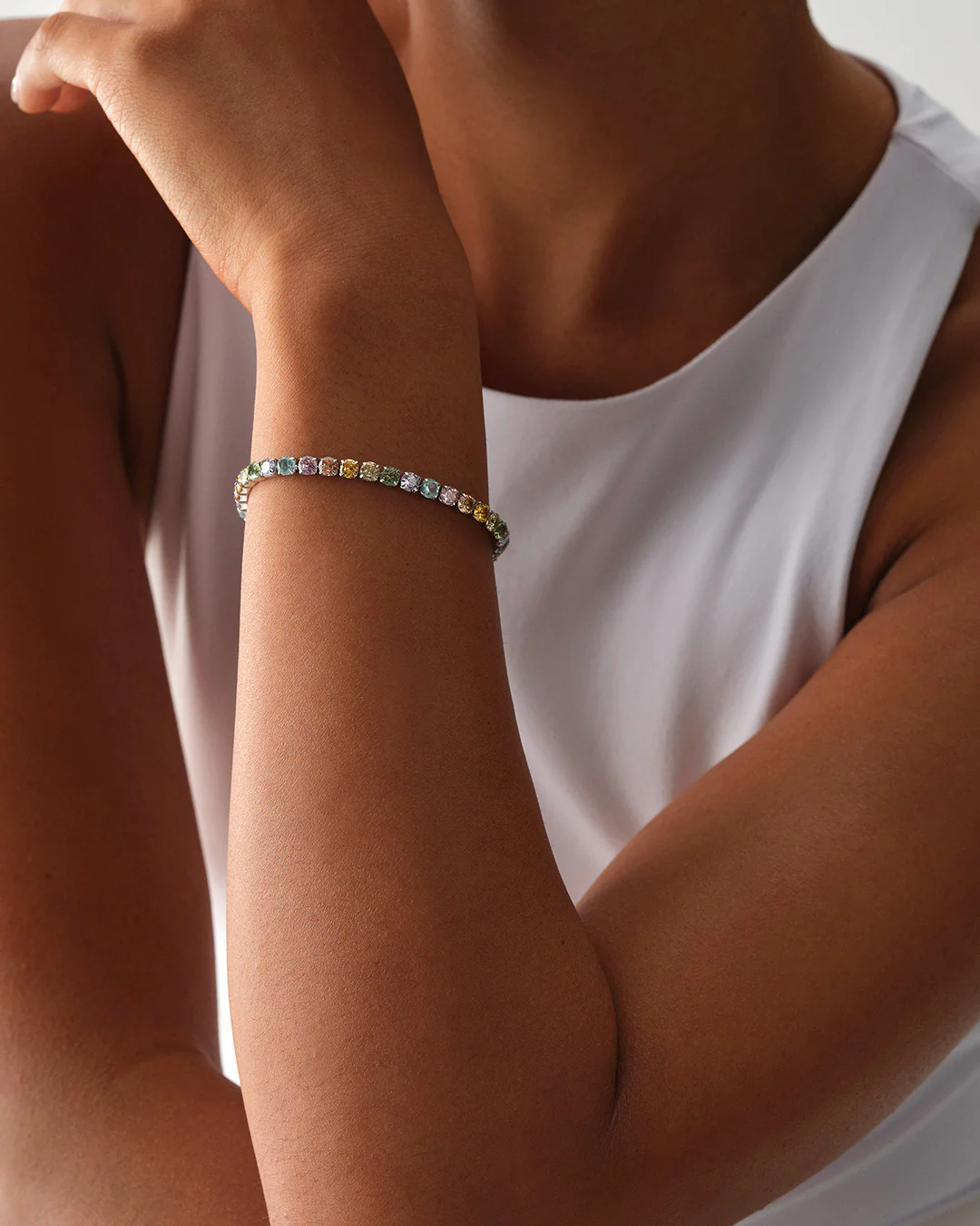 Tennis Rainbow Chain Polished - Image 5